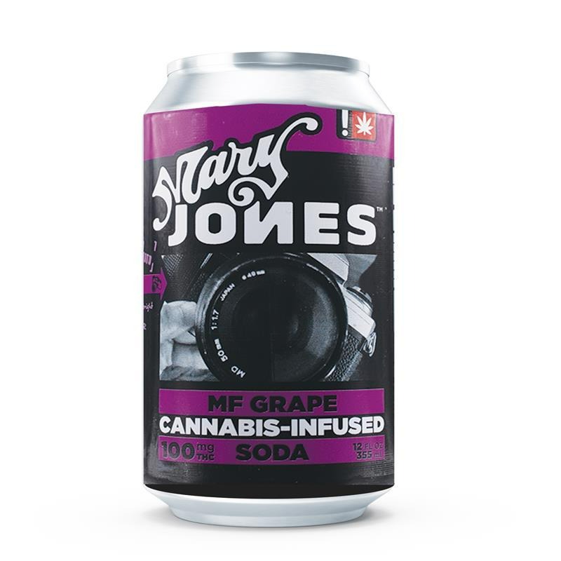 Mary Jones Soda: Mf Grape