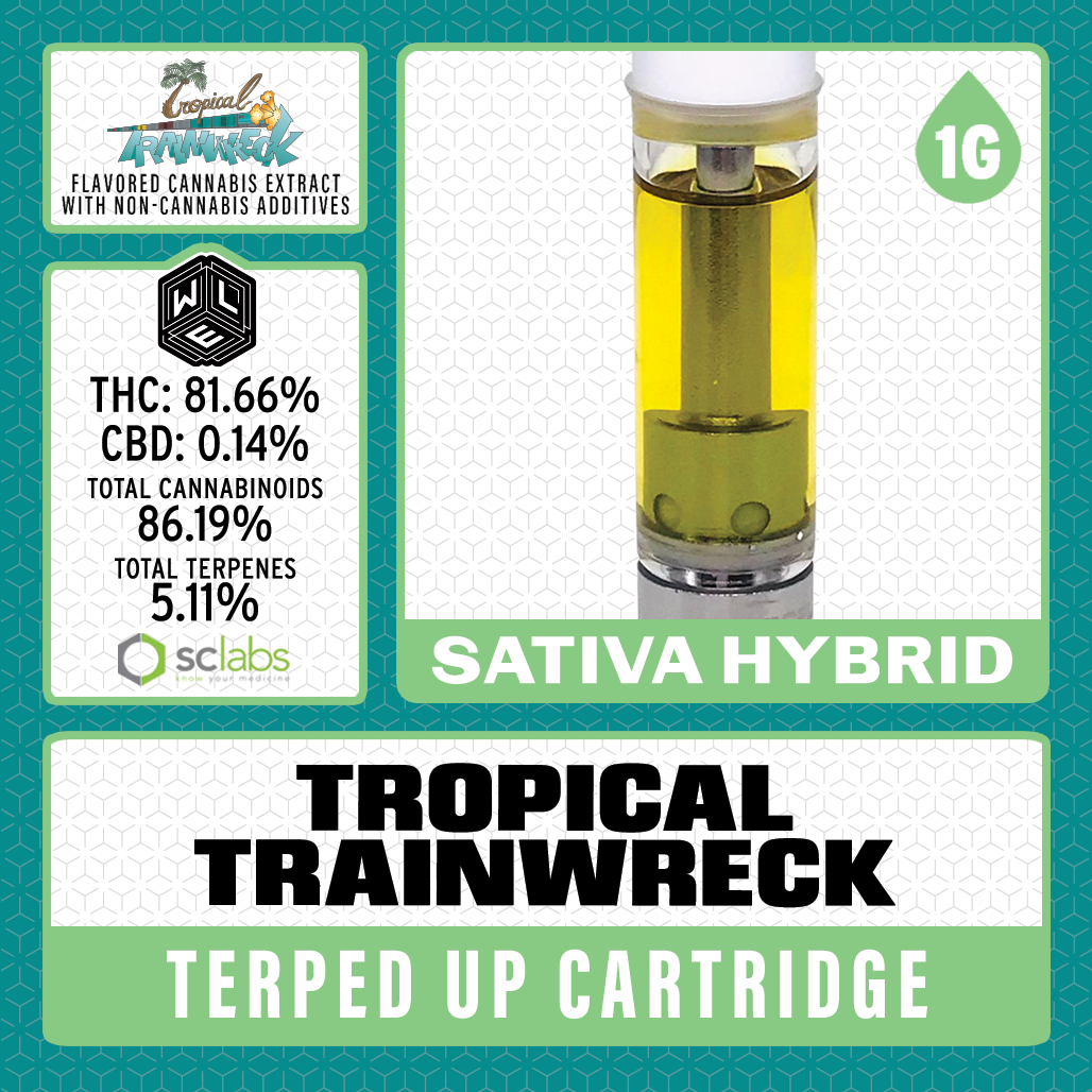 White Label Extracts: Label > > Terped Up > Tropical Trainwreck