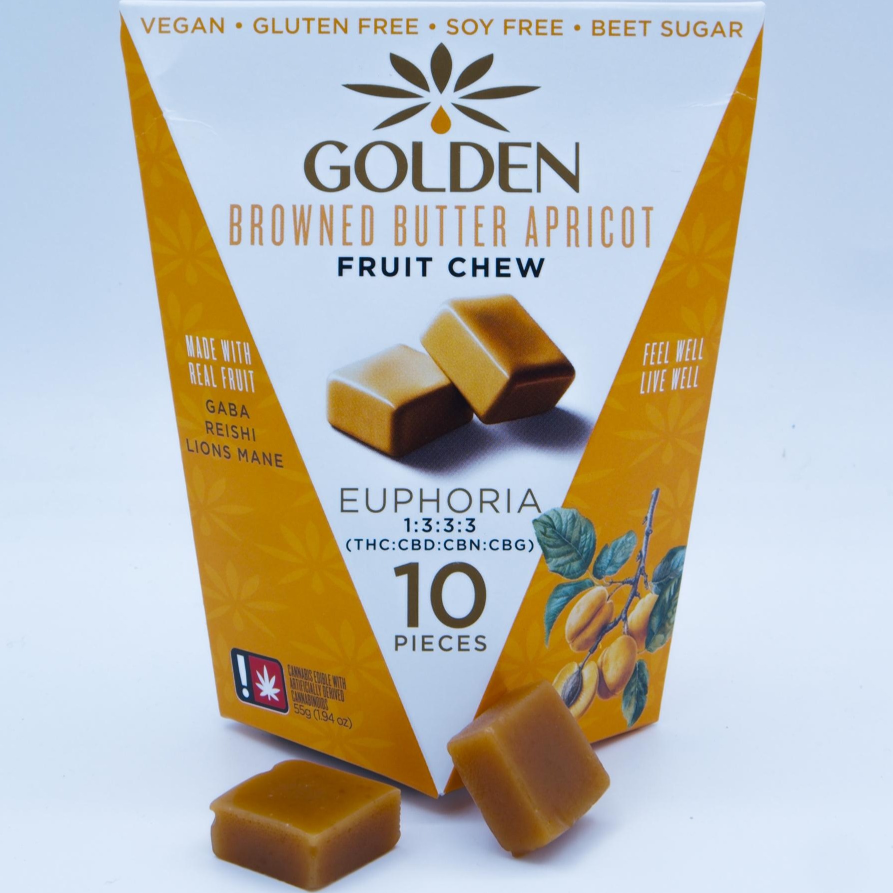 Golden: Fruit Chew :3 - Brown Butter Apricot