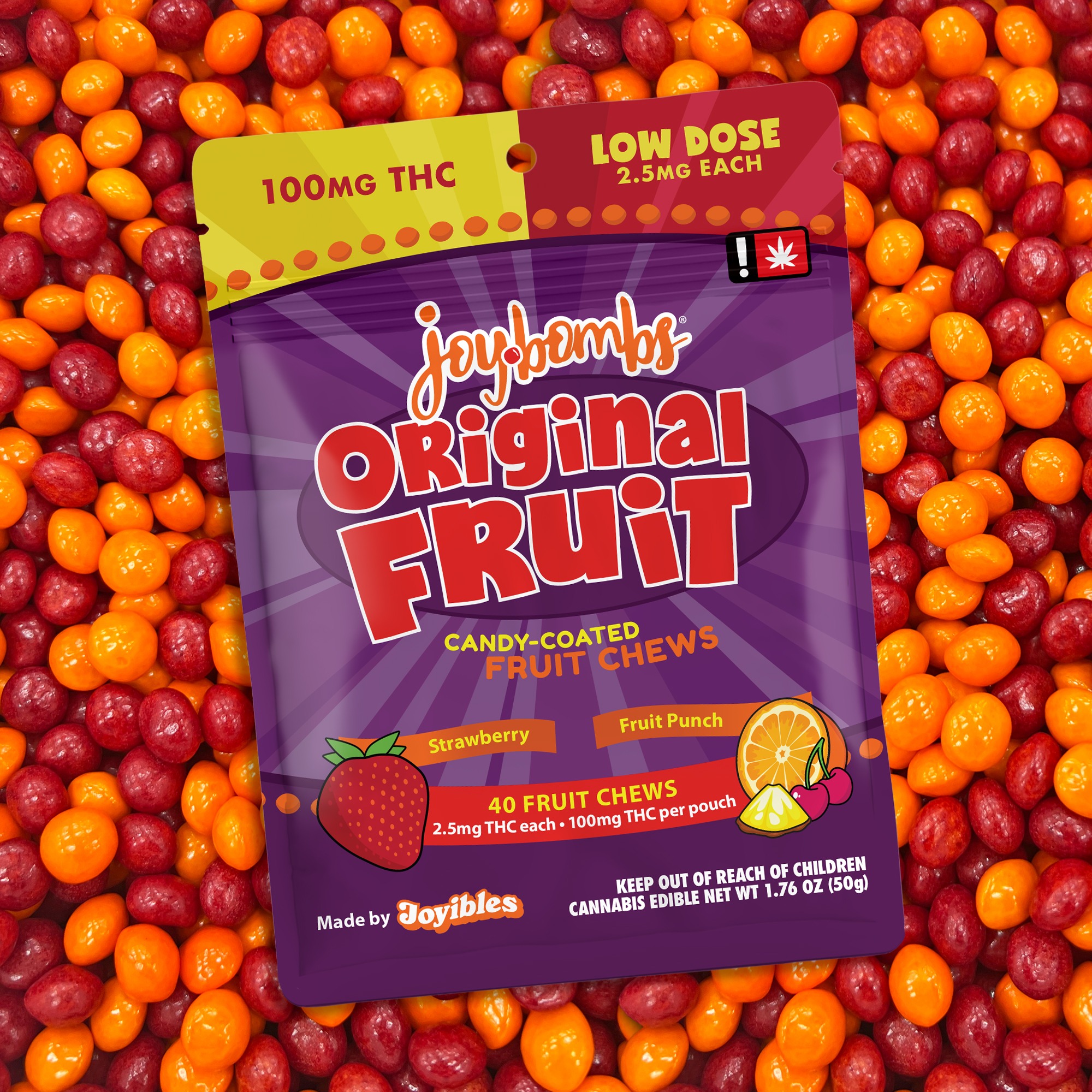 Joy Bombs by Joyibles: Original Fruit