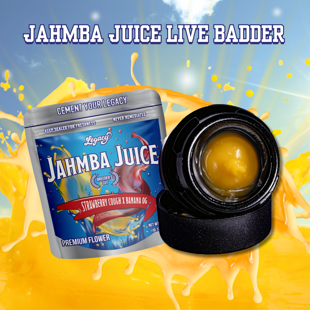 邦楽 DJ MARIJUANA a.k.a. febb YAKUBUTU SOUL 3 Legacy Cannabis: Jahmba Juice | Leafly
