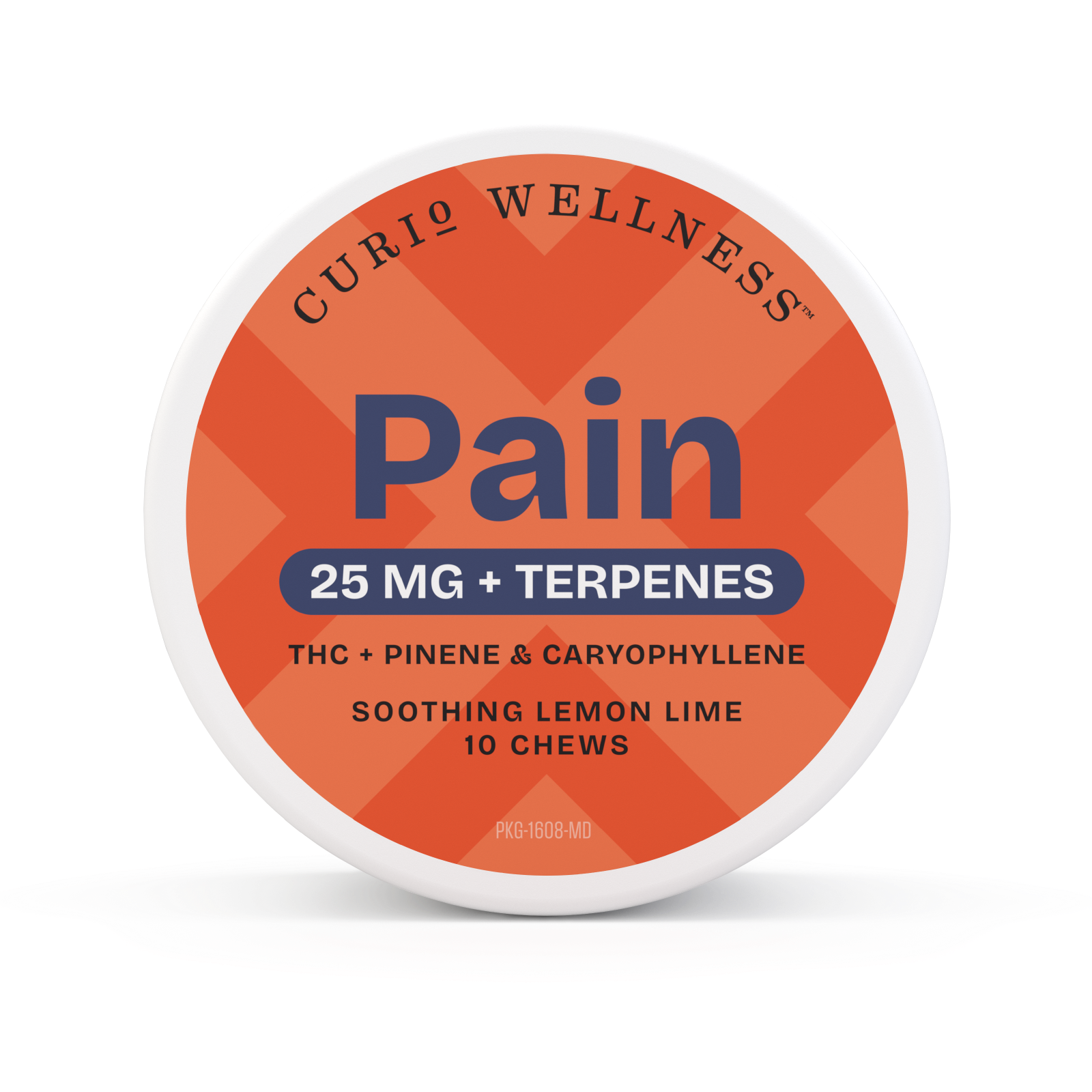 CURIO - CHEWS BEST SELF - 250MG - 10PK - PAIN - SOOTHING LEMON LIME
