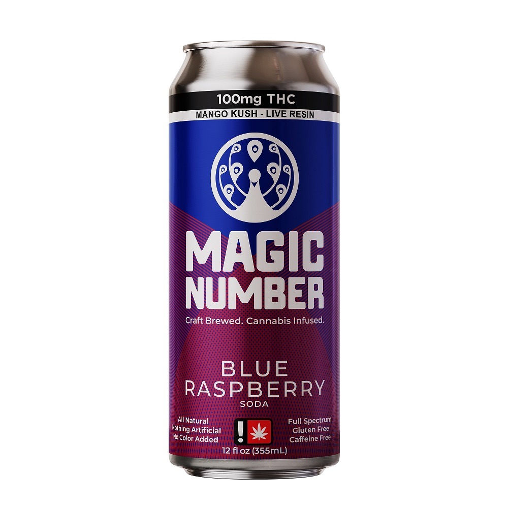 Magic Number: Blue Raspberry - Soda