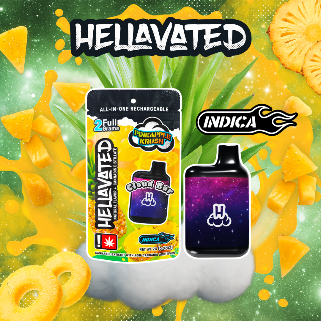 Hellavated: Pineapple Krush Cloud