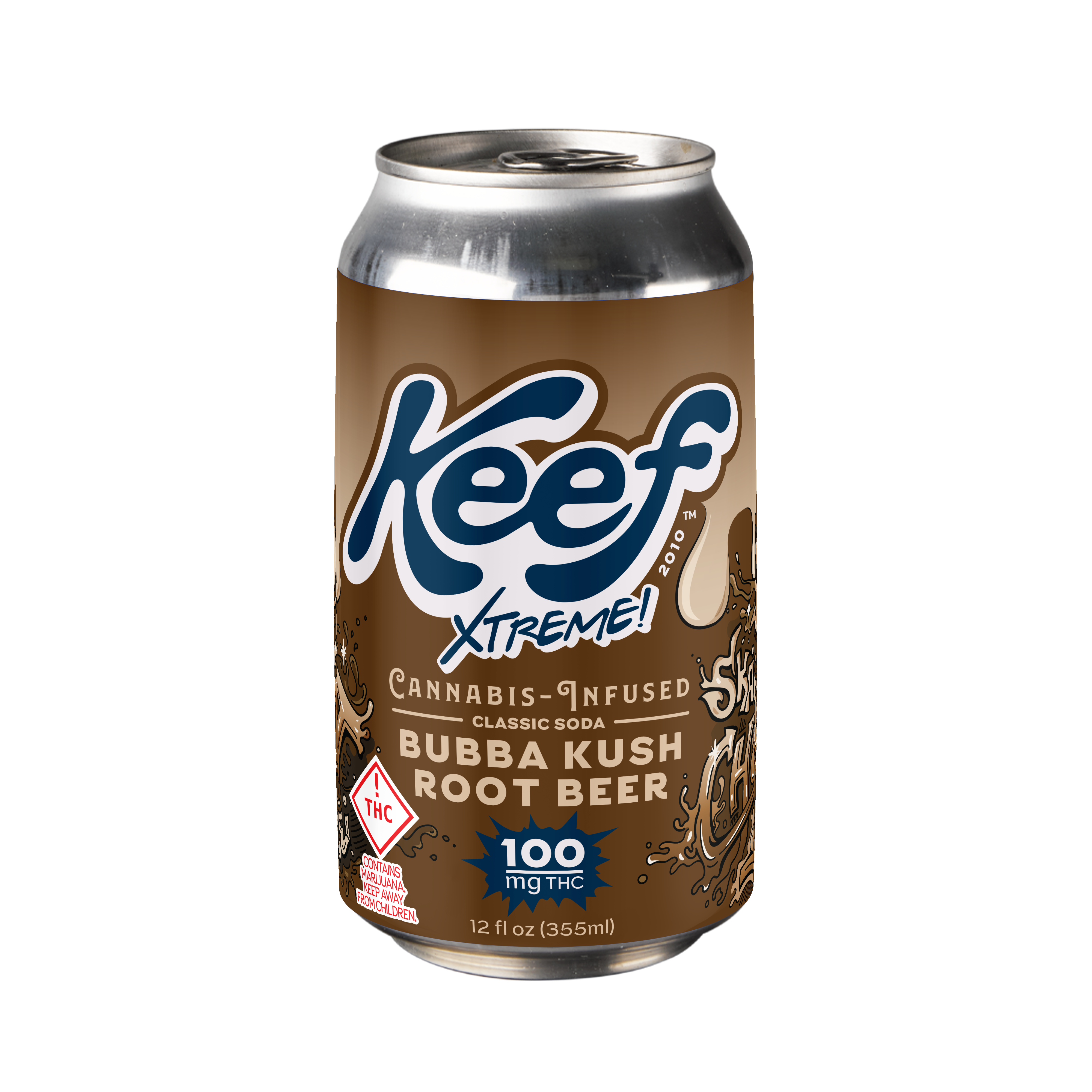 Keef Brands: Cola Xtreme- Bubba Kush Root Beer