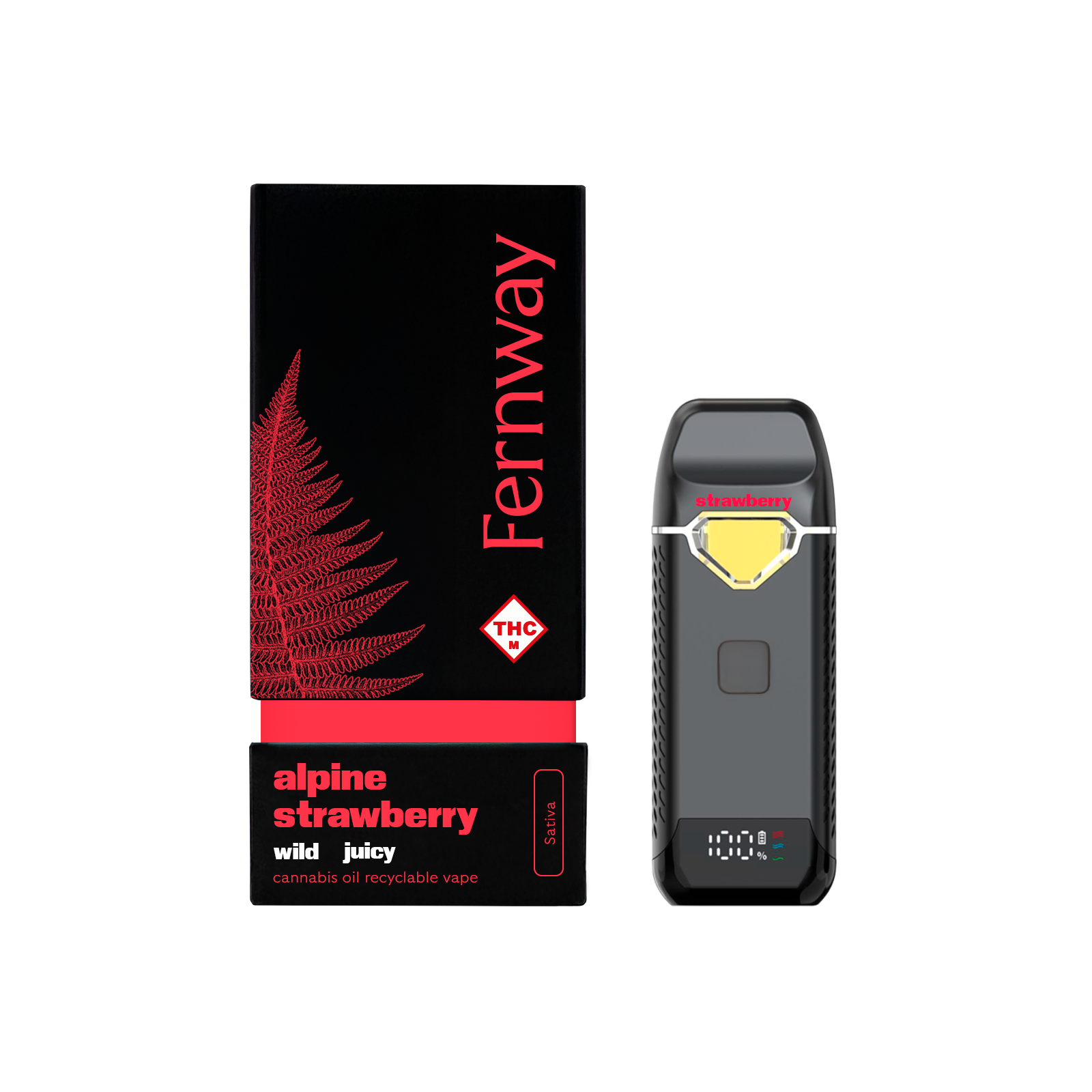 FERNWAY - DISPOSABLE DISTILLATE - 2G - ALPINE STRAWBERRY - SATIVA