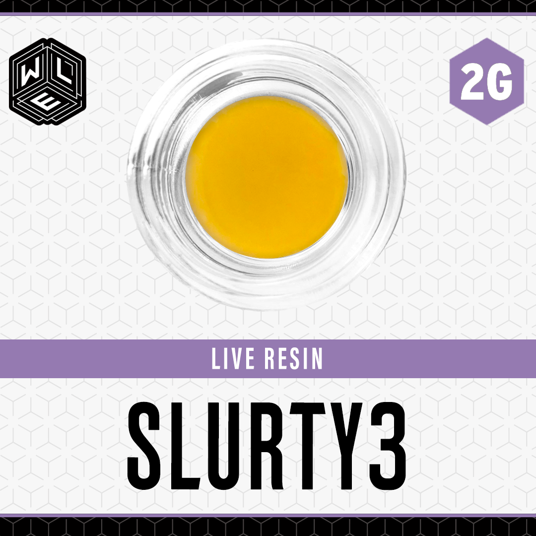 White Label Extracts: Slurty3 2g Live Resin Sugar Sauce (White Label)