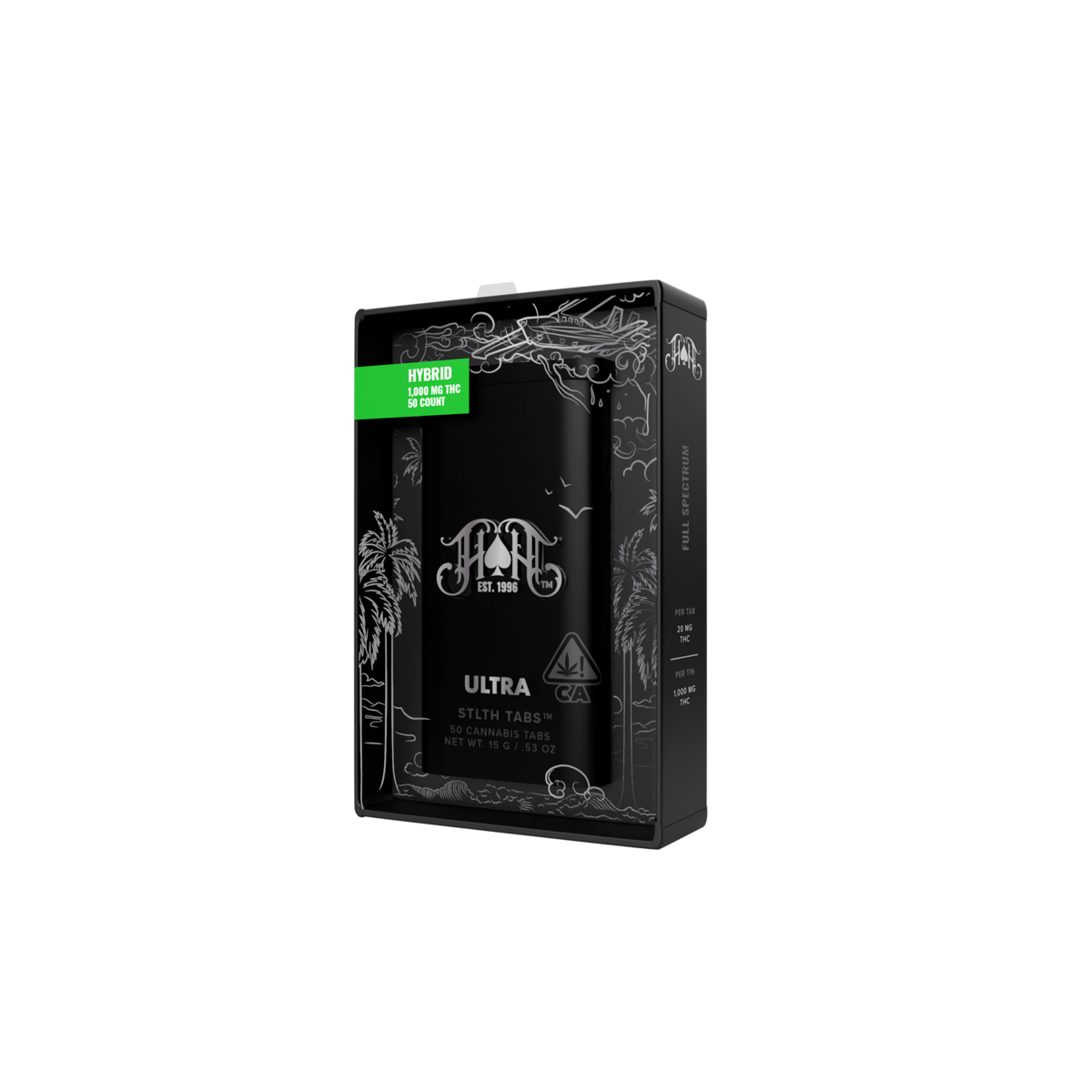 Heavy Hitters: HYBRID - ULTRA STLTH TABLETS 1000MG - HEAVY HITTERS
