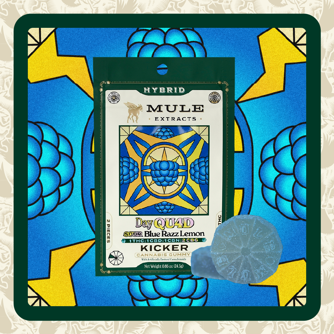 Mule Extracts: Sour Blue Razz Lemon :2 Mule Kicker