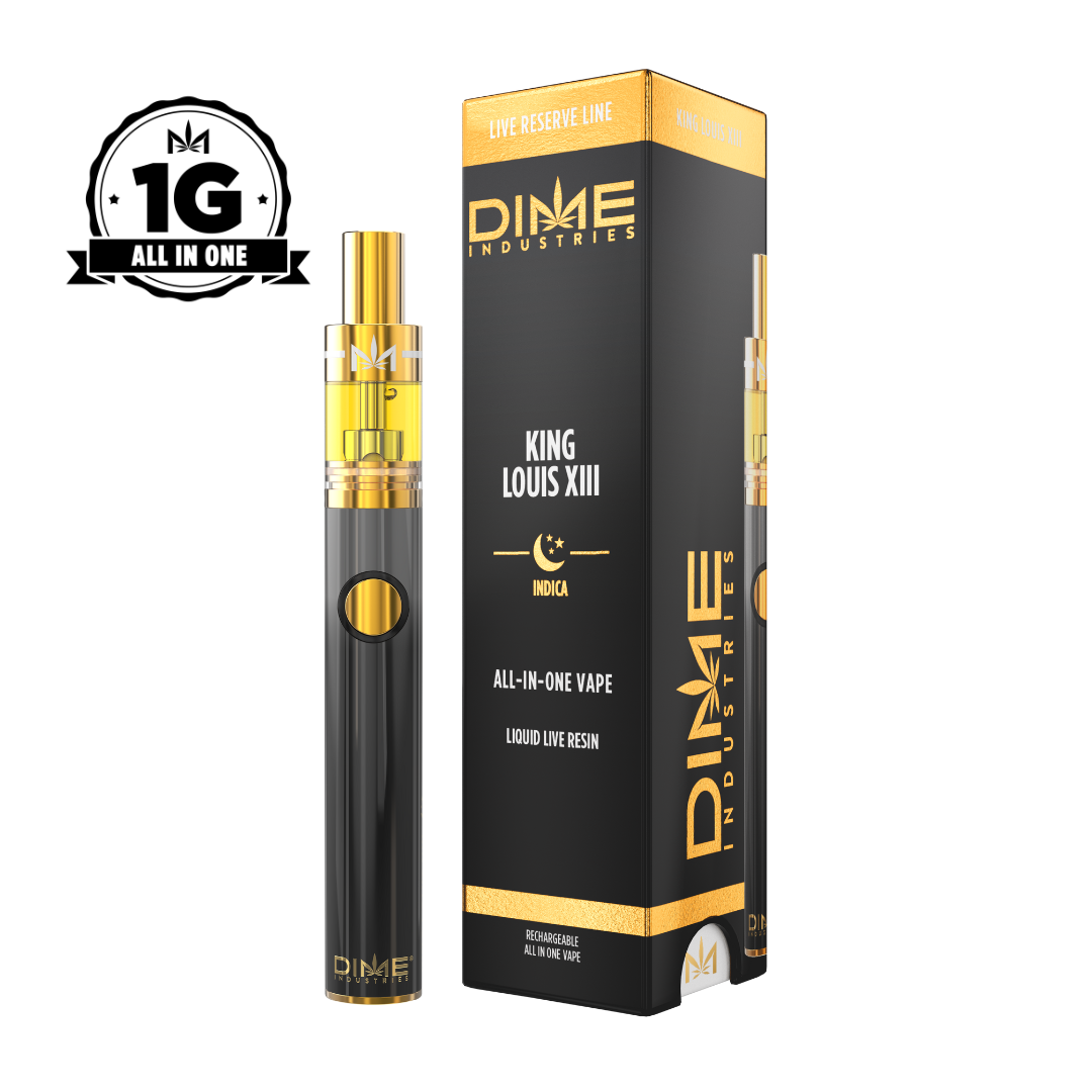 Dime Industries: King Louis XIII 1G All In One Device | Leafly