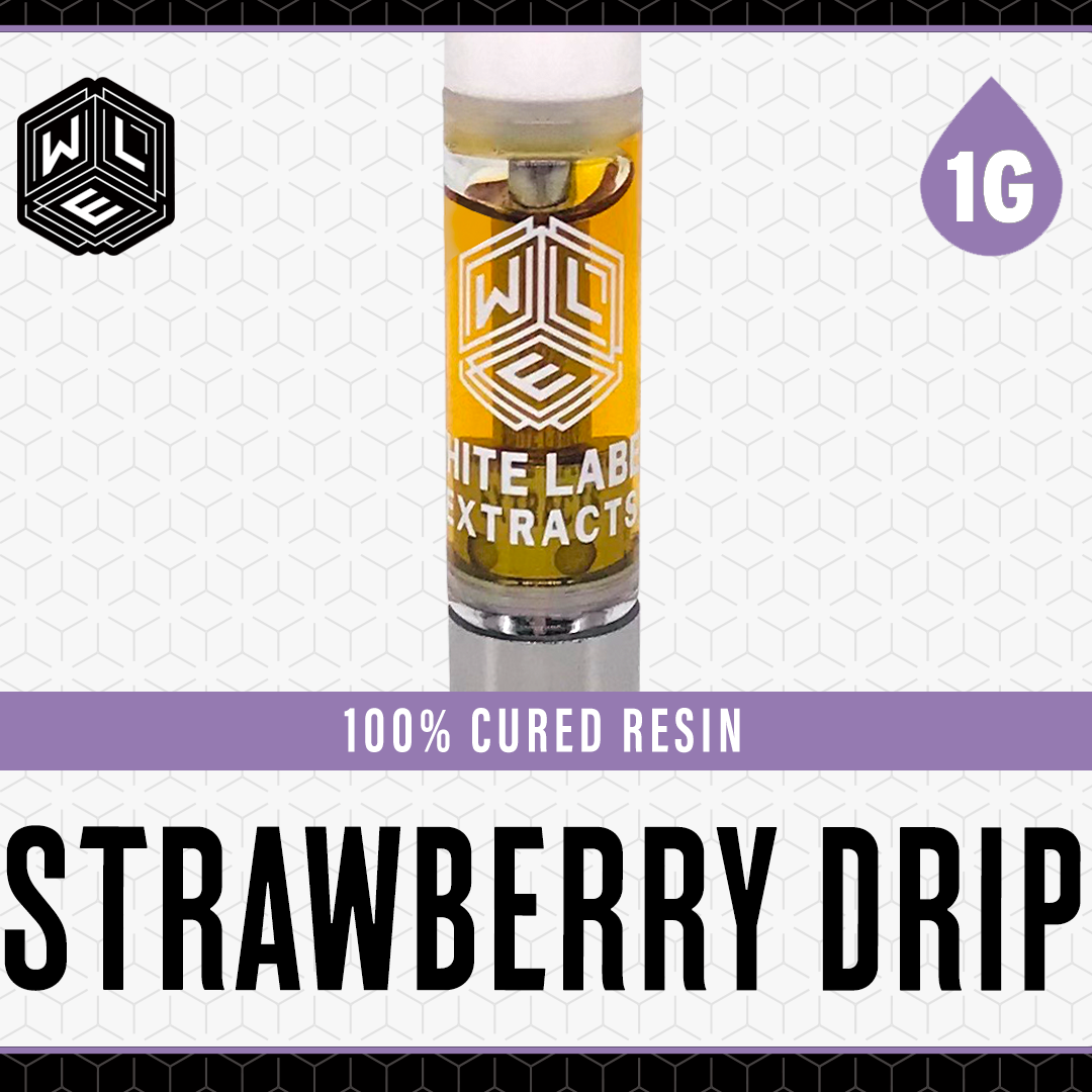 White Label Extracts: Strawberry Drip - 510