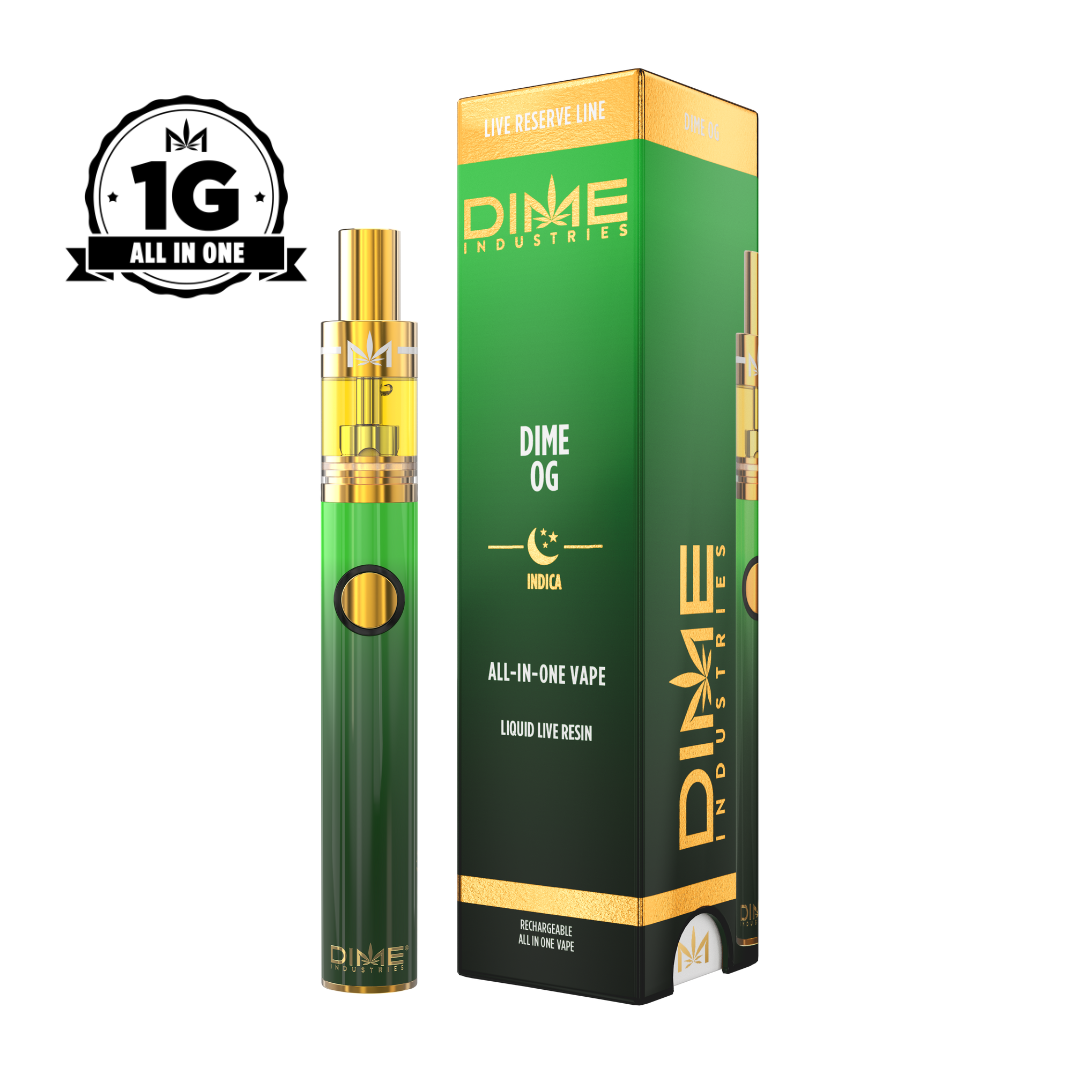 Dime Industries: Dime OG | Live Reserve | 1G All In One Device | Leafly