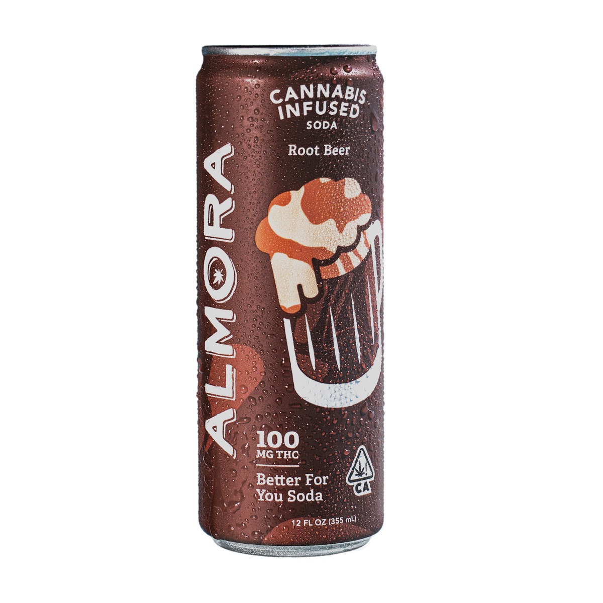 ALMORA: Root Beer Prebiotic Soda