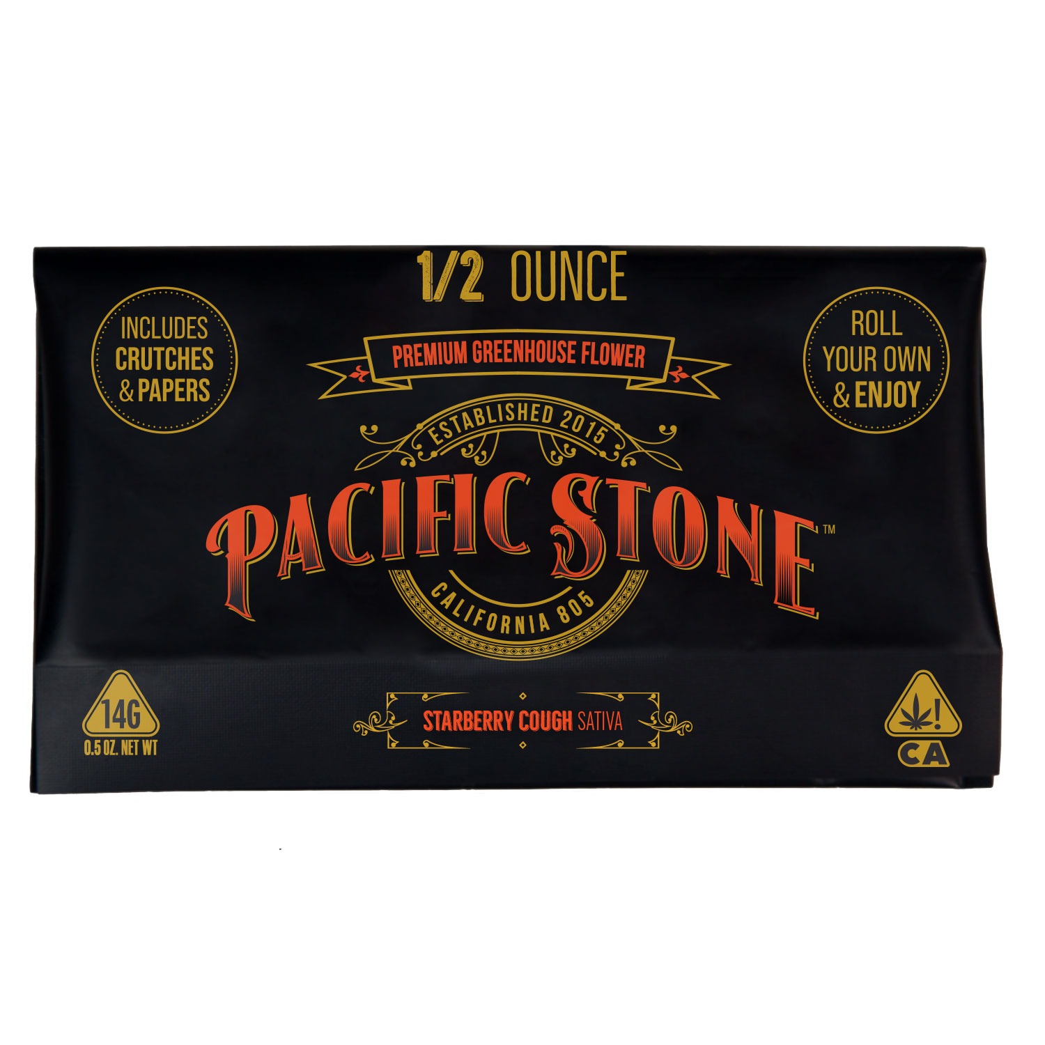 Pacific Stone: Starberry Cough Roll Your Own - Both - - Packed