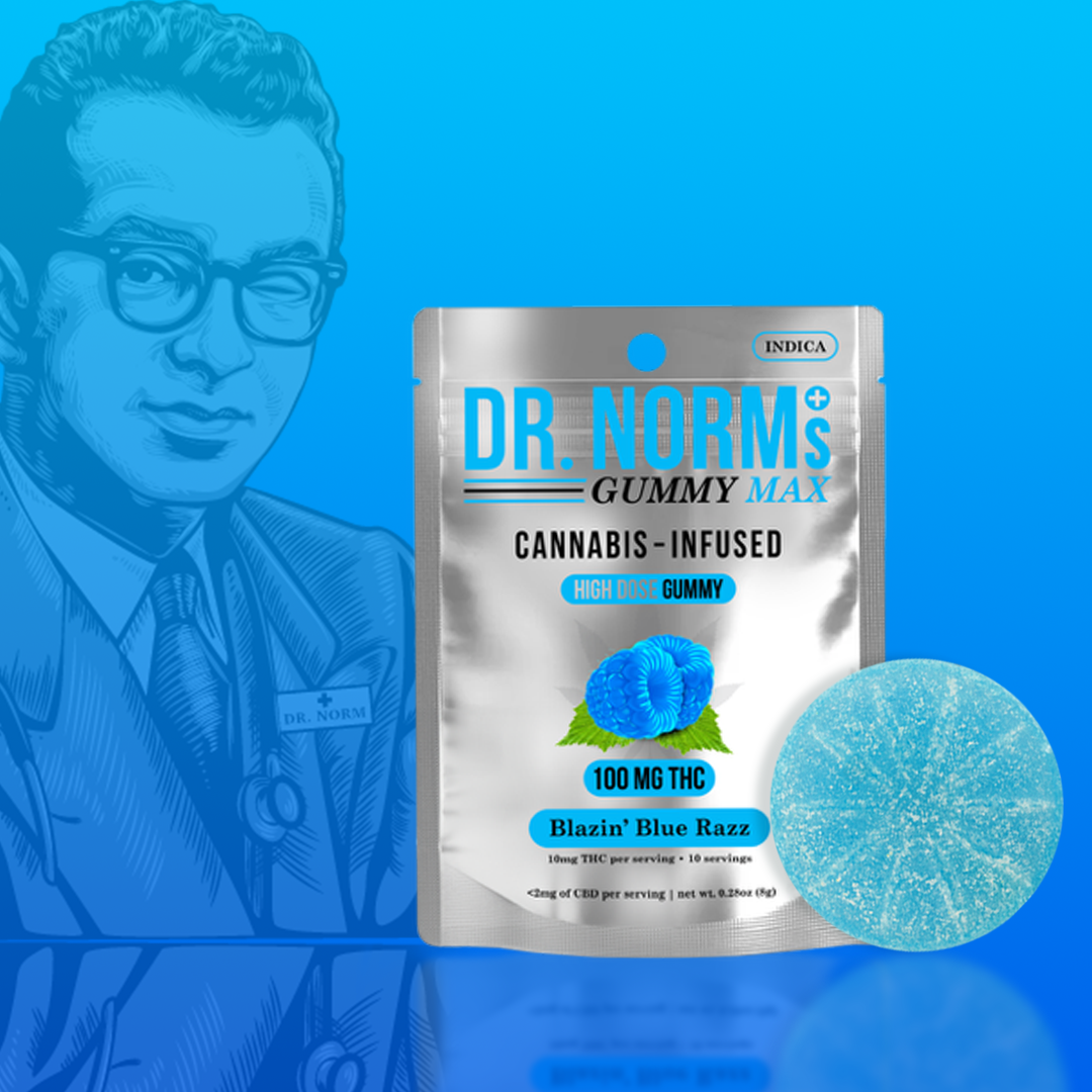 DR. NORM'S: Blazin Blue Razz Max