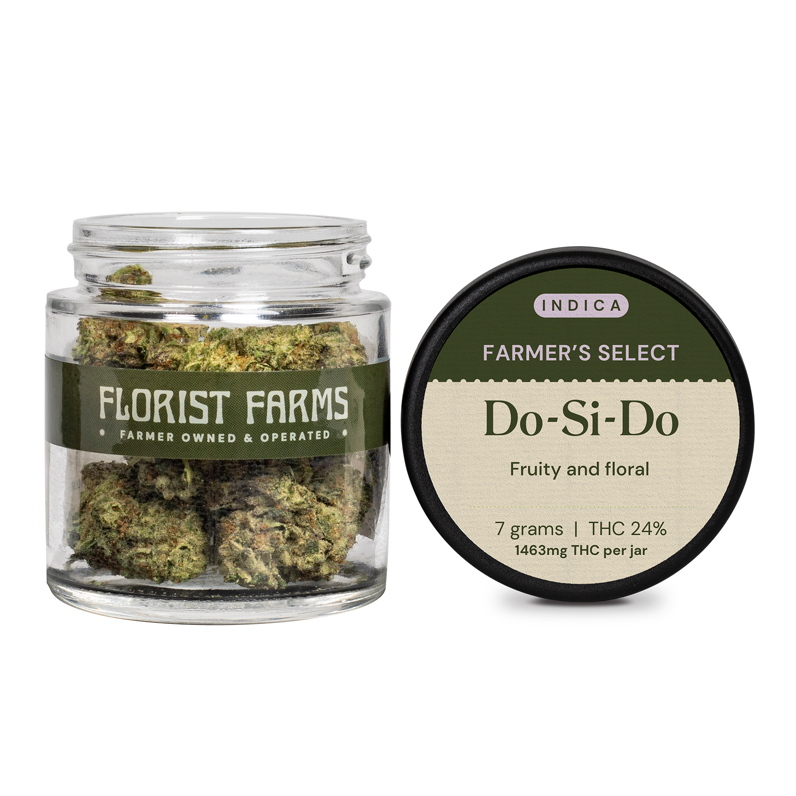Florist Farms DoSiDo Quarter Ounce Leafly