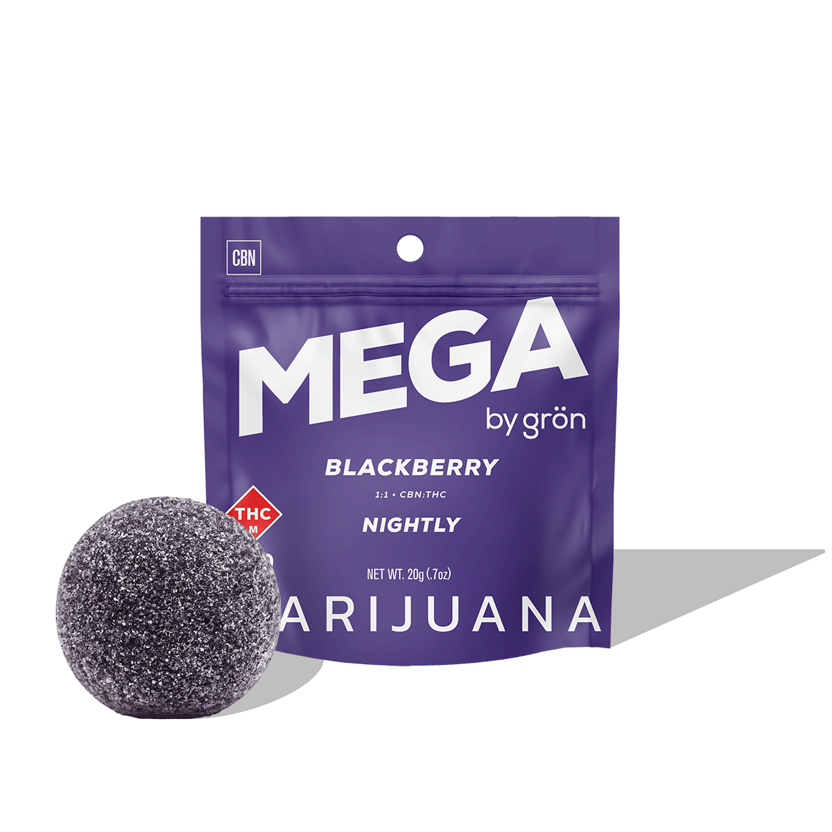 Grön: Gron - Blackberry Sleep Mega Pearl