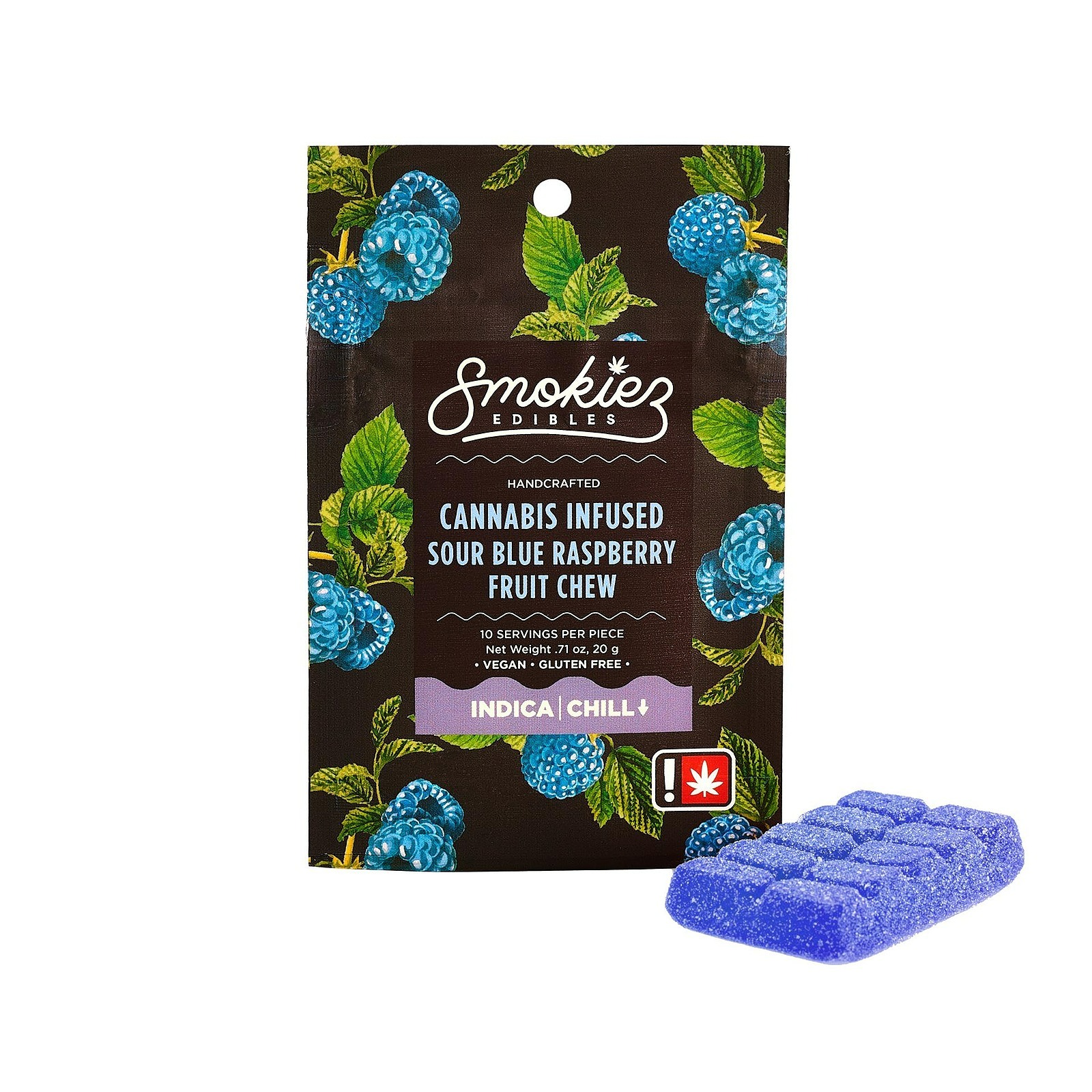 Smokiez Edibles: Sour Blue Raspberry