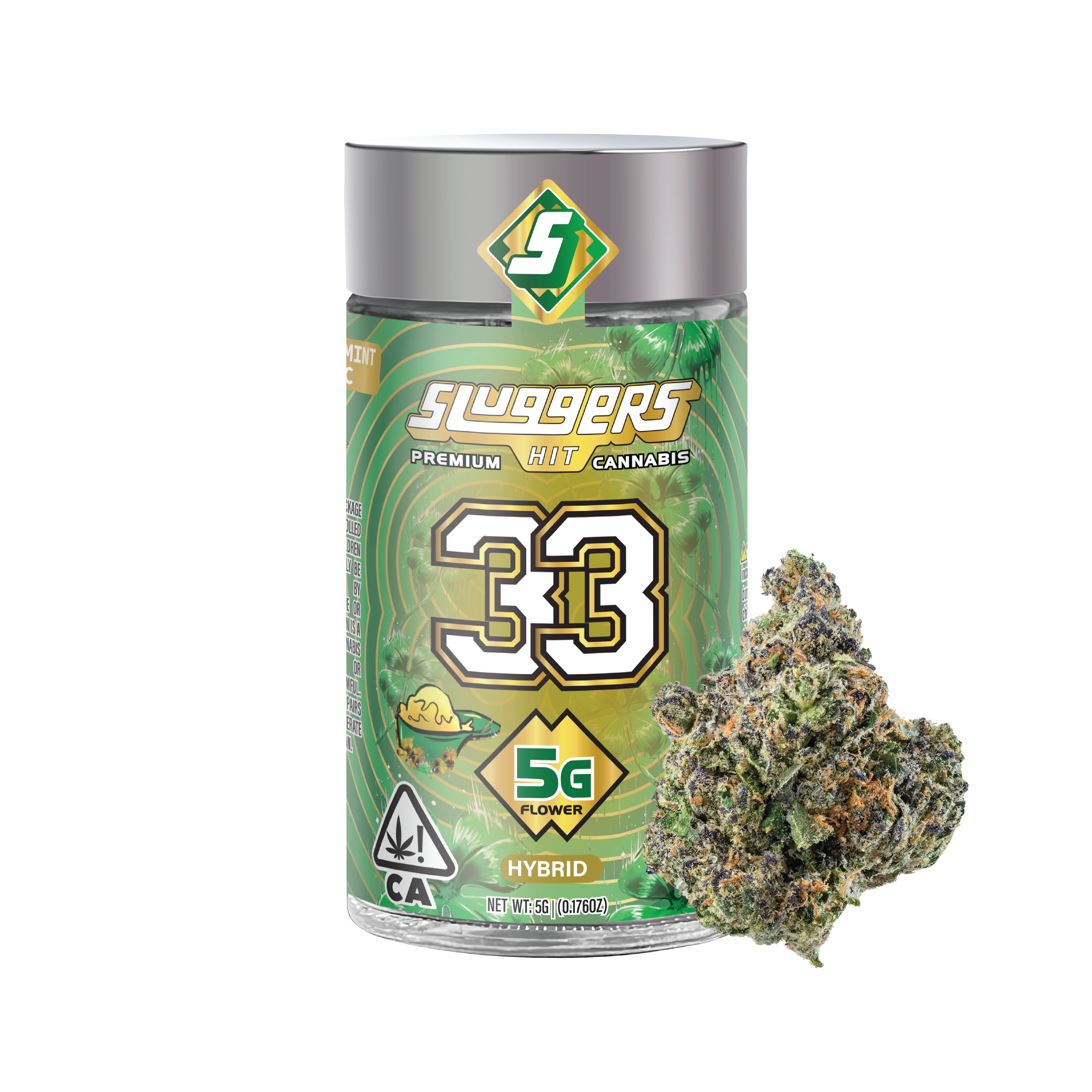 Sluggers Official Retail: Sluggers Hit - 5g Jarred Flower - 33 | Leafly