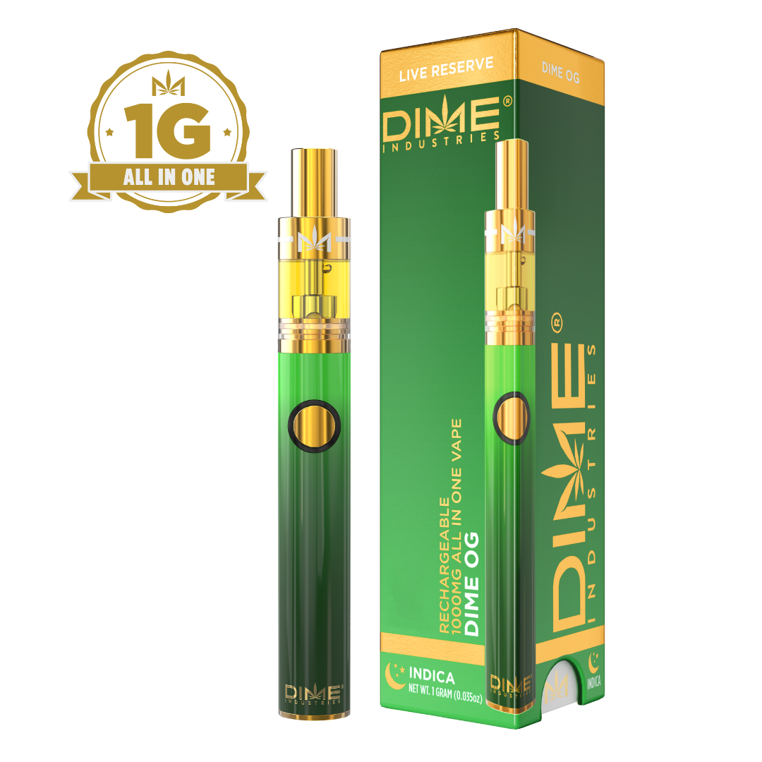 Dime Industries: Dime OG 1000mg All in One Device | Leafly