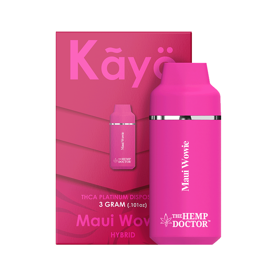 The Hemp Doctor: Kayo 3G THCA Blended Disposable Vapes - Maui Wowie | Leafly