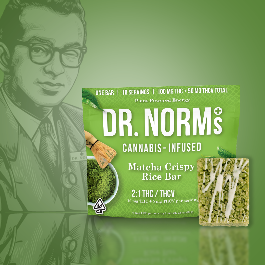 DR. NORM'S: Matcha Rice Crispy Treat - Dr. Norm S