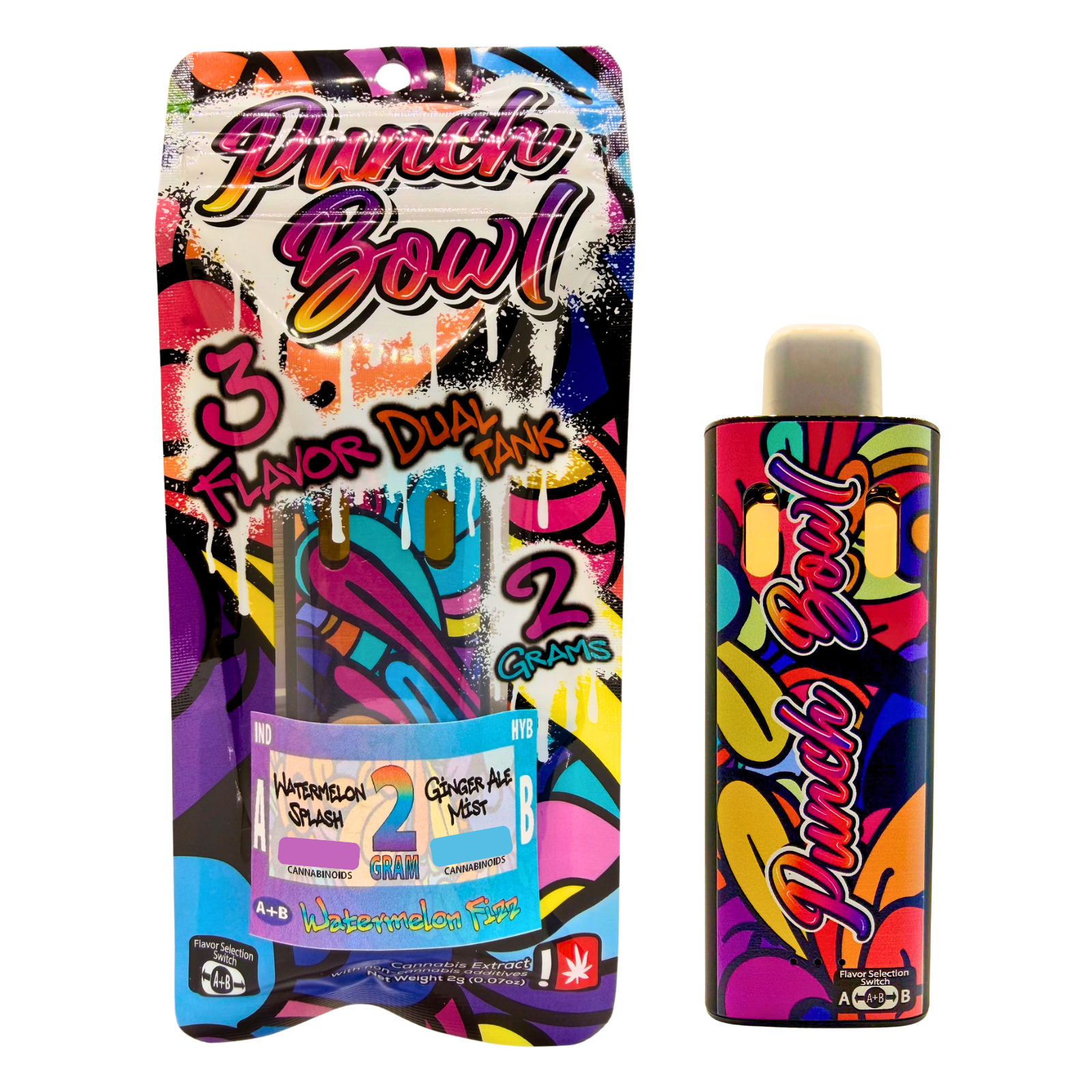 Self Made Cannabis Co.: Punch Bowl - Watermelon Fizz - 2 Strain Switch