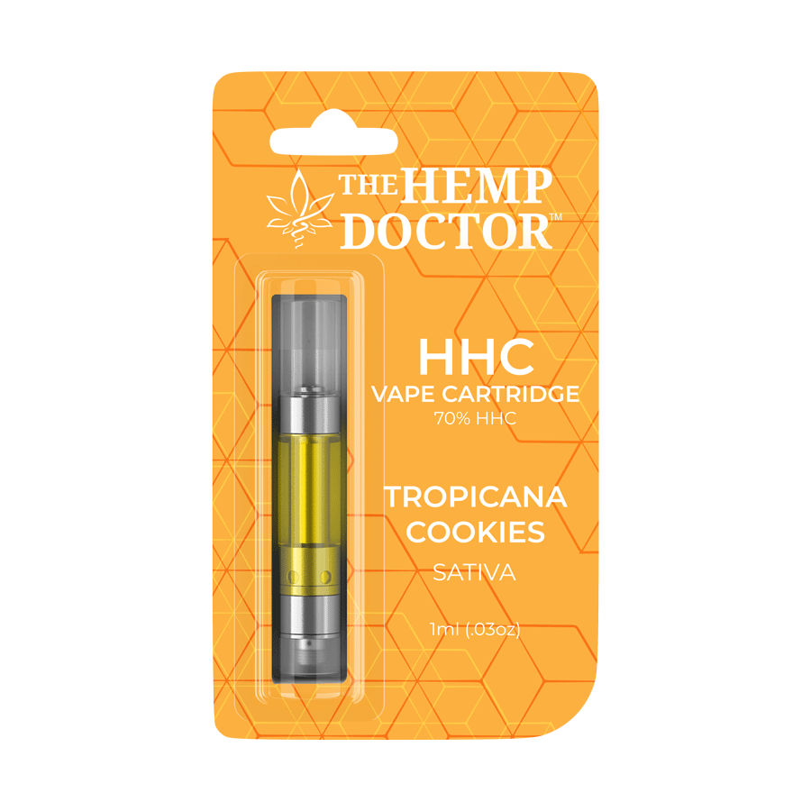 The Hemp Doctor: HHC Vape Cartridge - Tropicana Cookies (Sativa)