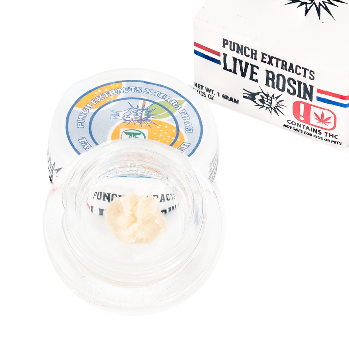 Punch: Tangie GAK Silver Tier Live Rosin Cold Cure Badder (1g