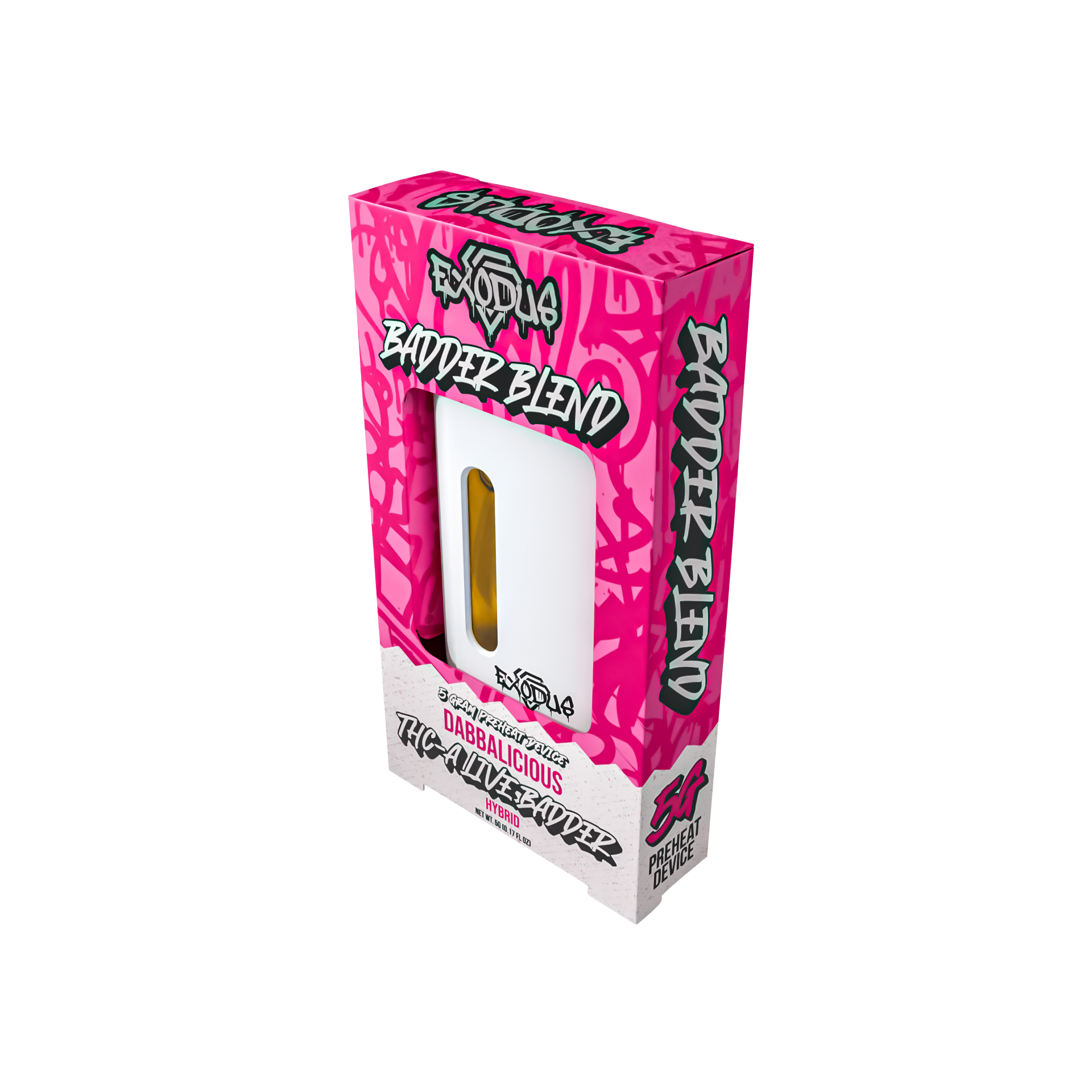 dabbalicious disposable vape Buy Straight Goods - Dual Chamber Vape - Dabbalicious + Pink Rose (3 Grams  + 3 Grams) Online main image 0