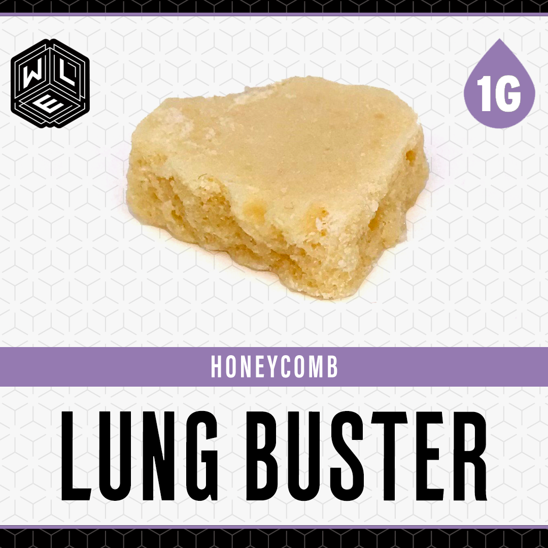 White Label Extracts: Label Lung Buster Honeycomb