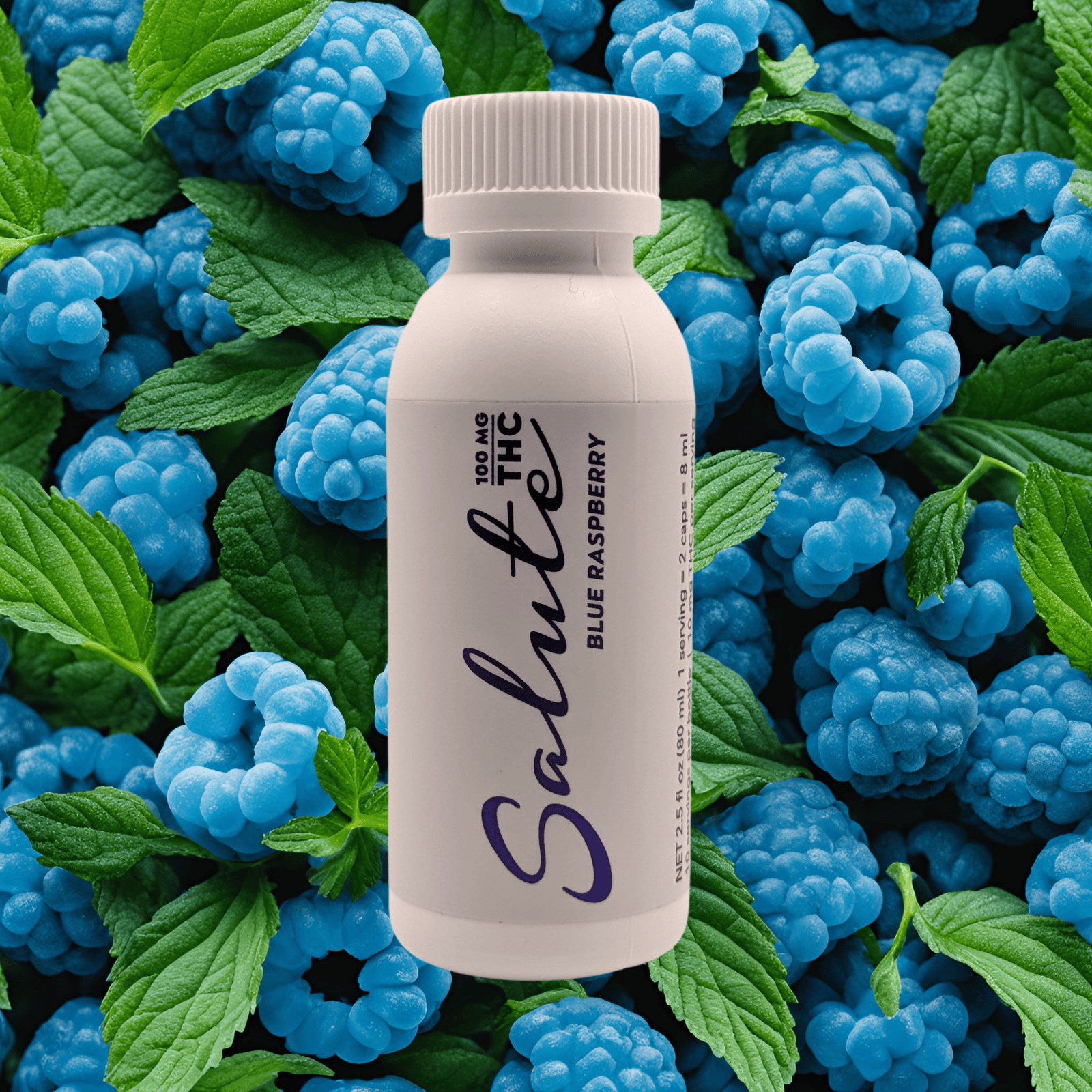 Blue Raspberry Salute Shot