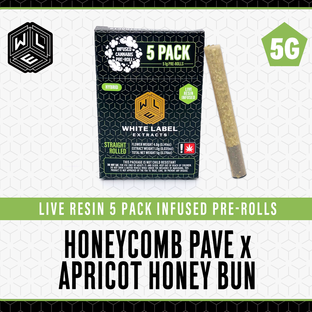 White Label Extracts: Honeycomb Pave X Apricot Honey Bun Lr
