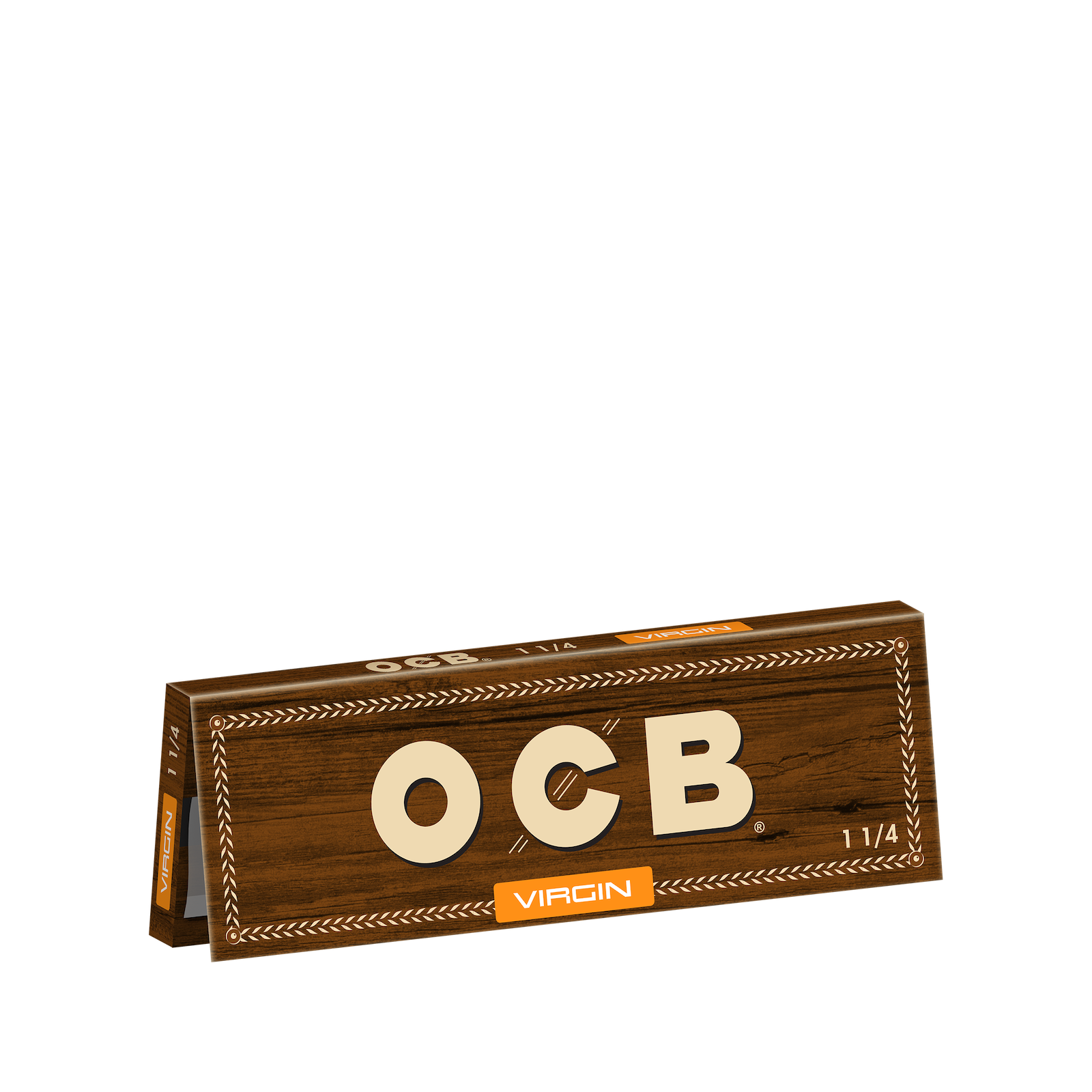 OCB - Virgin Unbleached 1 1/4 Rolling Papers - 1.25"