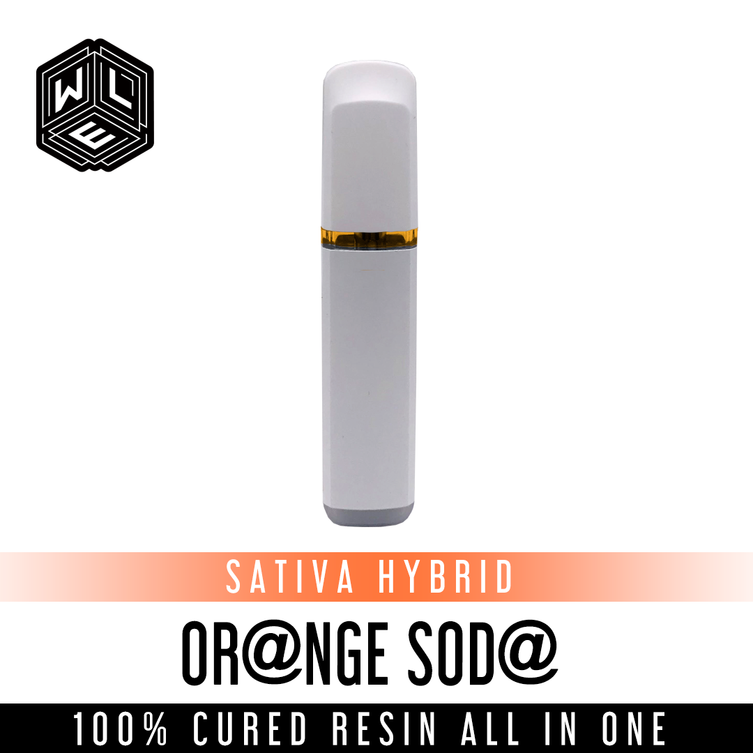 White Label Extracts Orange Soda AllInOne 100 Cured Resin Cartridge