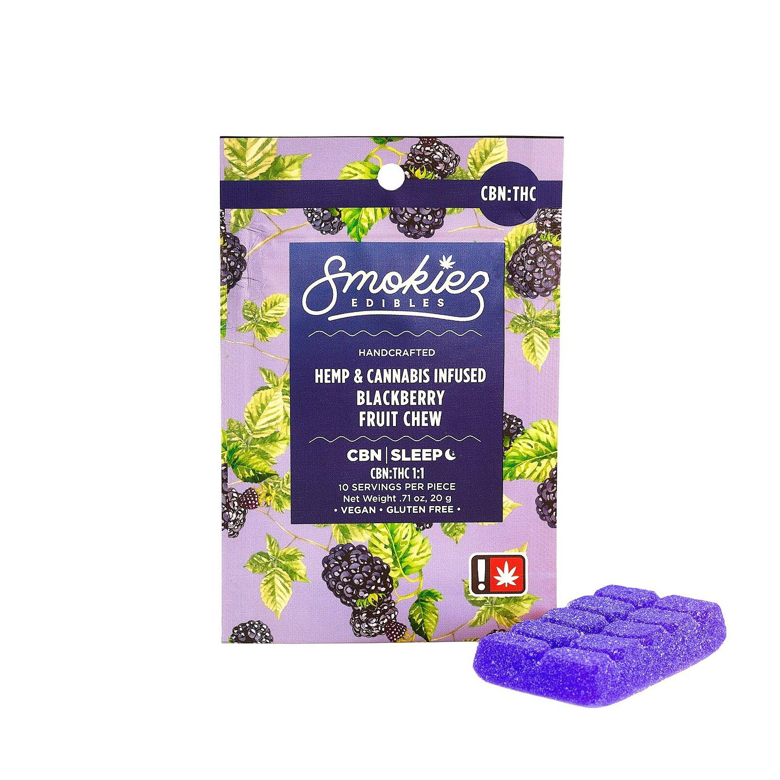 Smokiez Edibles: / Blackberry Single