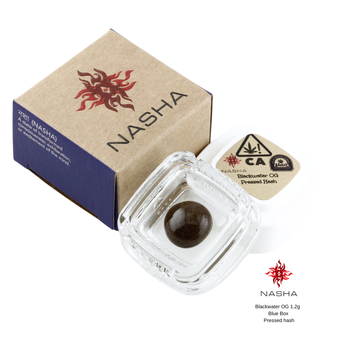 Nasha: Blackwater OG Blue Pressed - Nasha