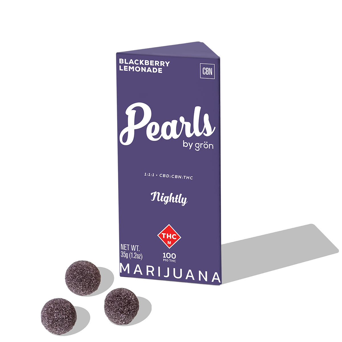 Grön: Blackberry Lemonade / / Pearls