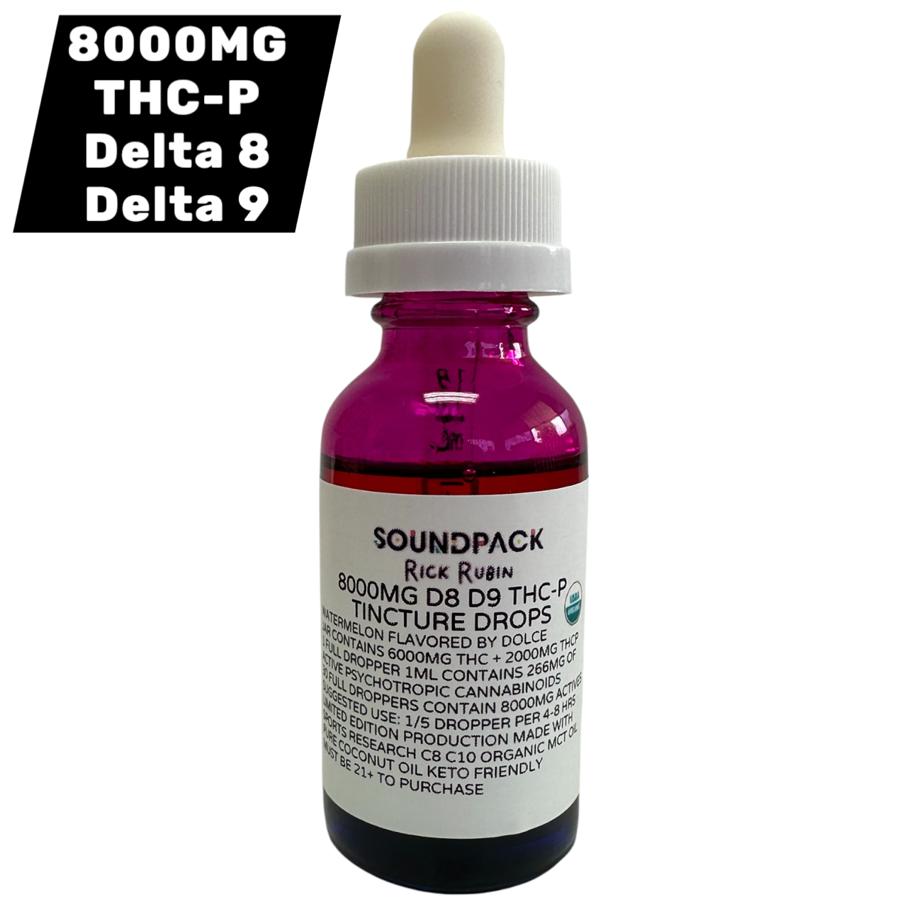 MedPlex Online Dispensary: 8000mg THC OIL Tincture Drops Delta-8