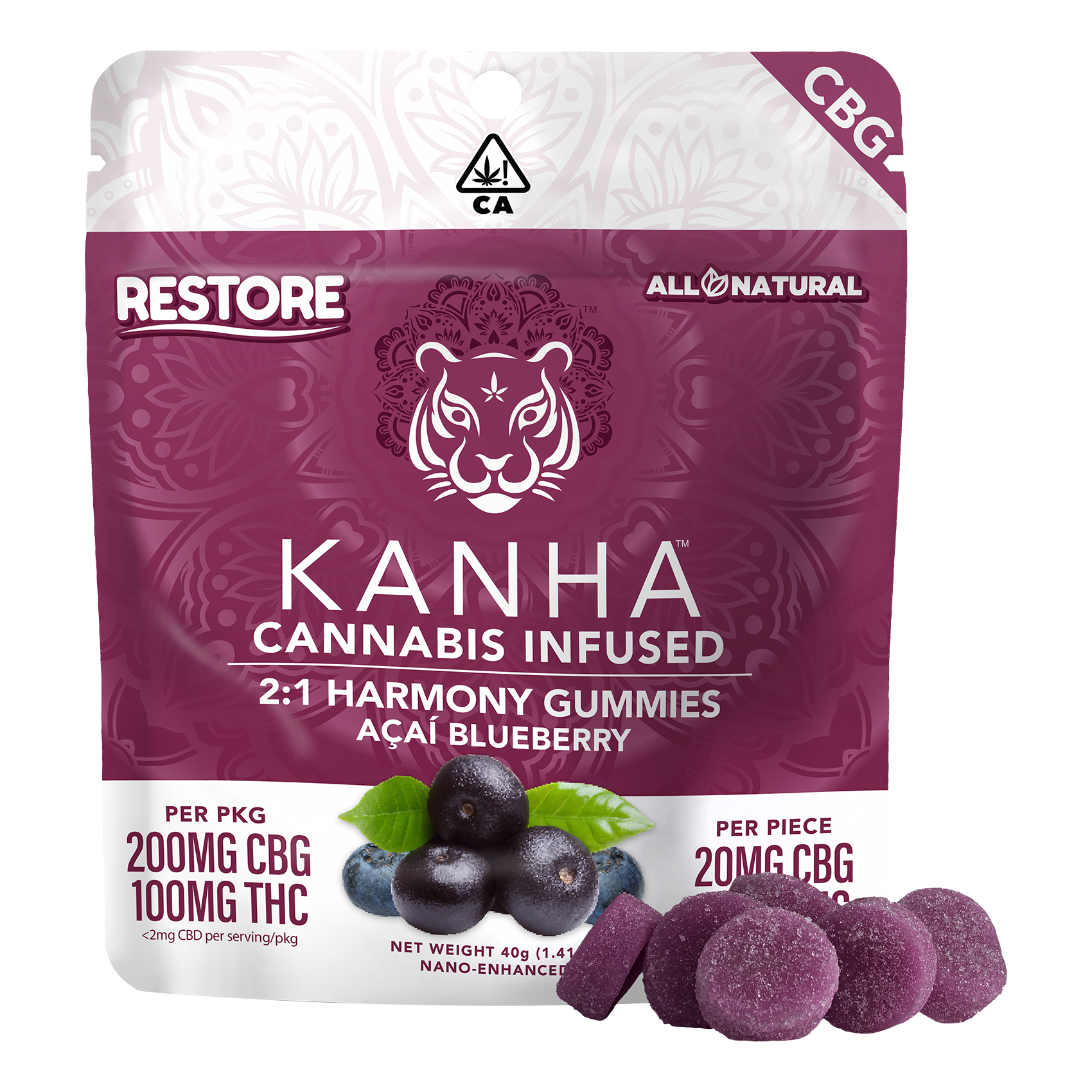 KANHA — Acai Blueberry