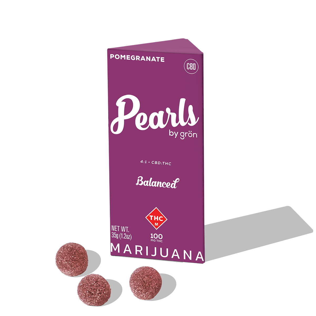 Grön: Pomegranate Pearls