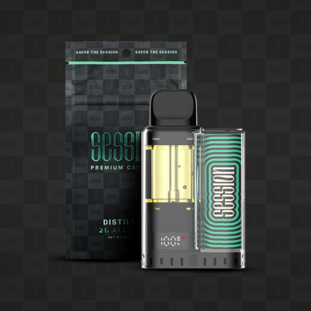 Session: Banana Zaza - 2000mg Disposable (Hybrid) | Leafly