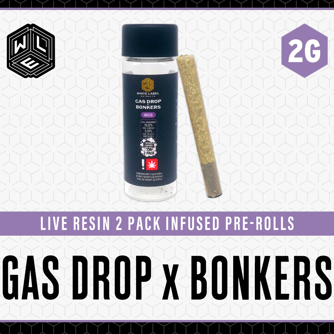 White Label Extracts: Gas Drop X Bonkers 2- - White Label