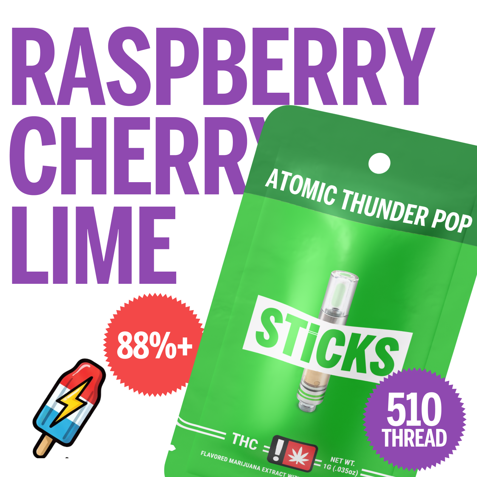 STICKS: Atomic Thunder Pop By Sticks