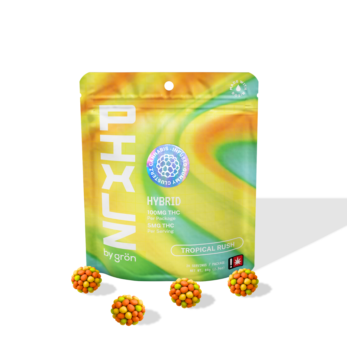 Grön: Crunchy Candy Coated