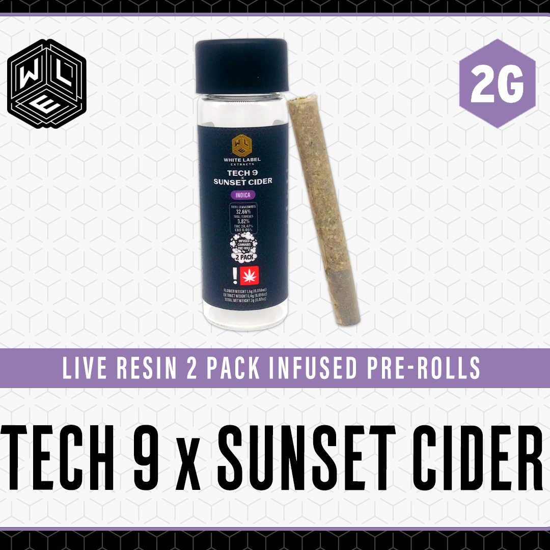 White Label Extracts: Tech 9 X Sunset Cider 2- - White Label