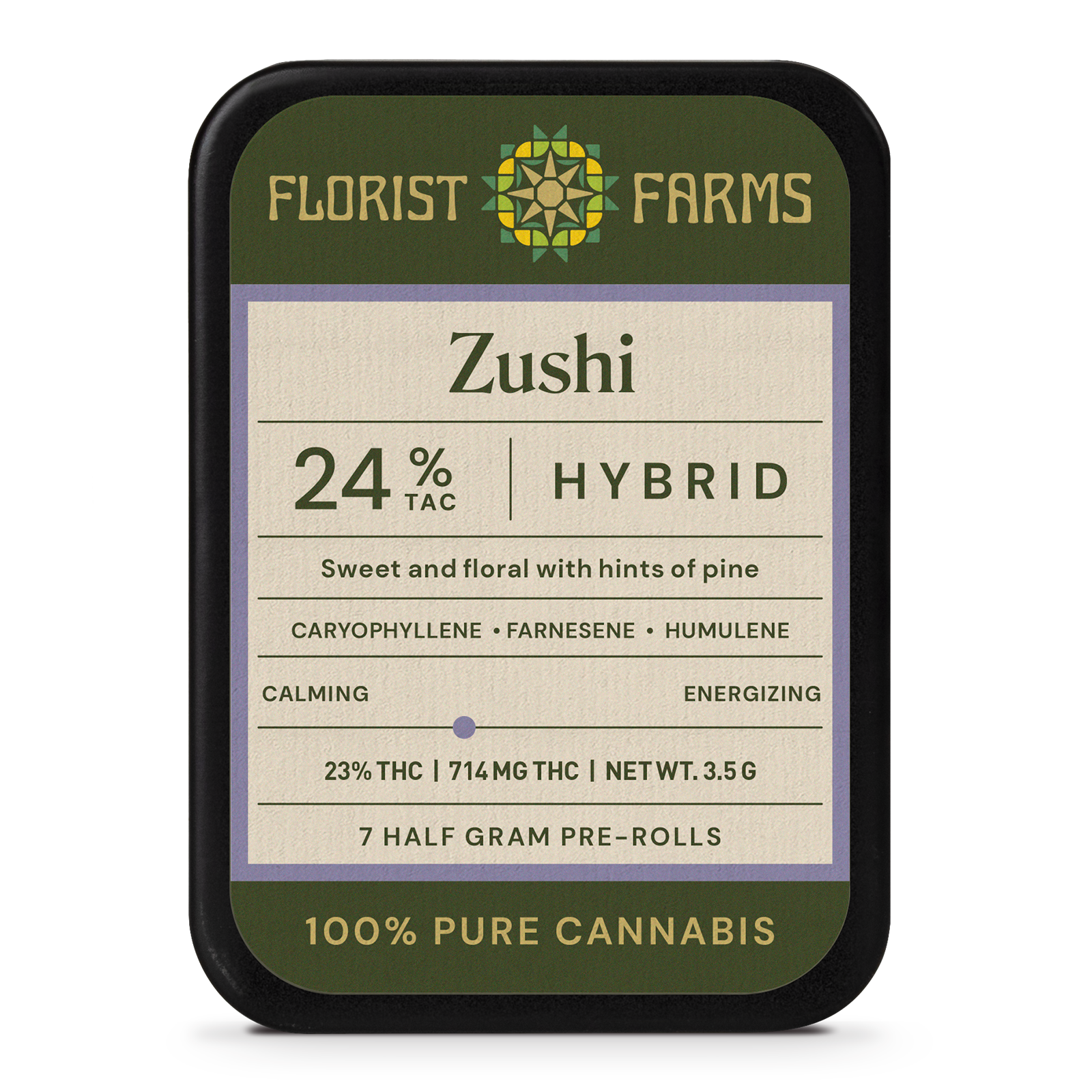 Florist Farms Zushi 1/2 Gram Joints 7pk Leafly