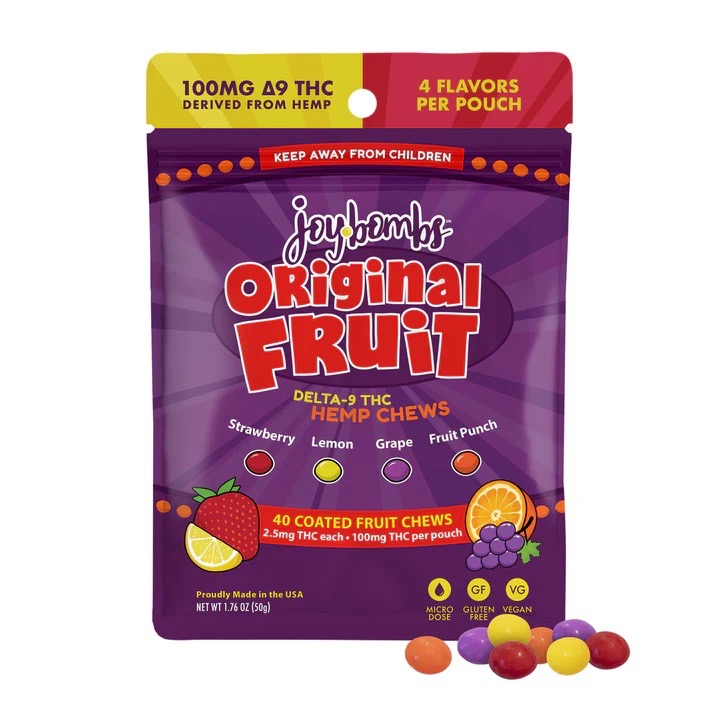 Simply Crafted: Joy Bombs 40 Piece Fruit Chew - Sour Fruit