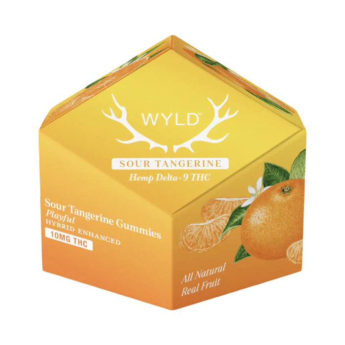 Super Greens Hemp Co: Wyld 10 Piece - Sour Tangerine
