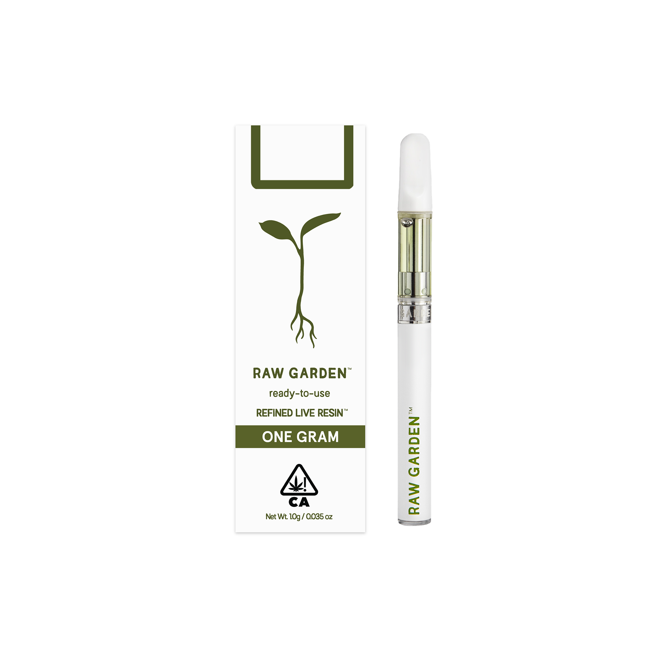 Raw Garden Grapefruit Gas 1.0G ReadytoUse Refined Live Resin™ Pen